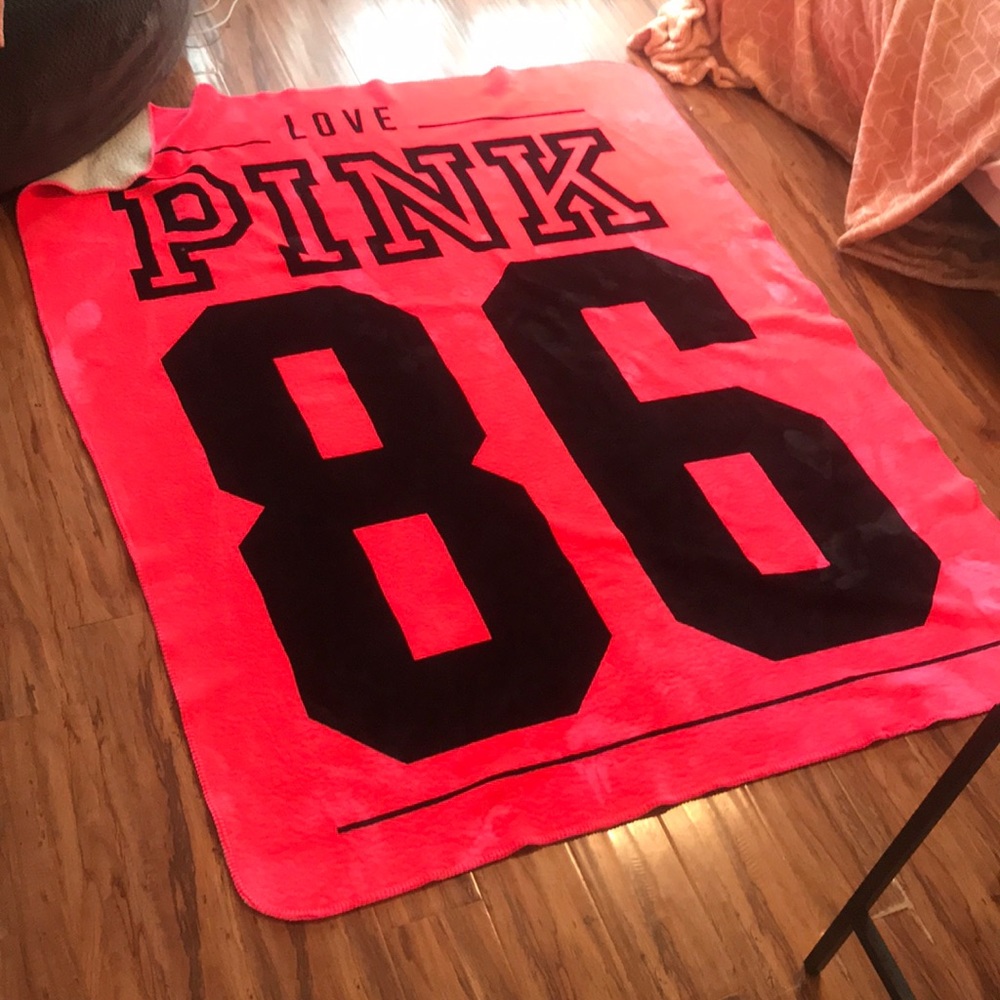 Pink Sherpa Blanket